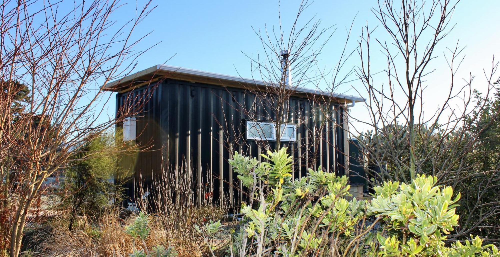 Cosy Tiny Container Cabin Carterton Eksteriør bilde